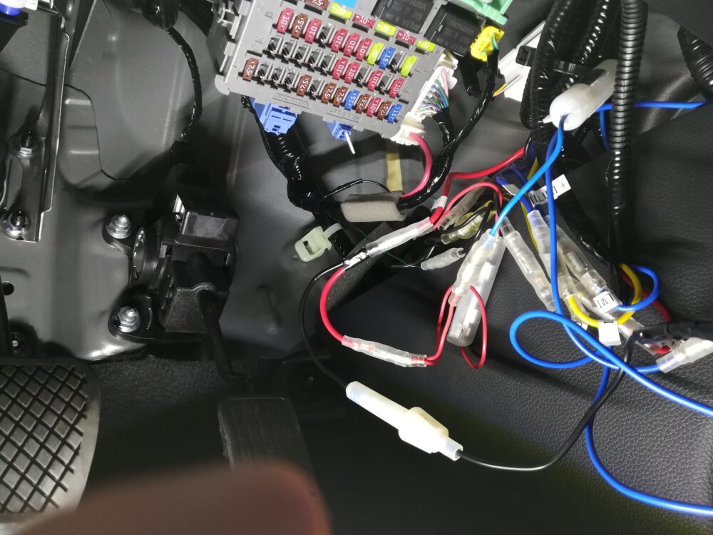 S660 クーリングファン装着（配線の整理）
